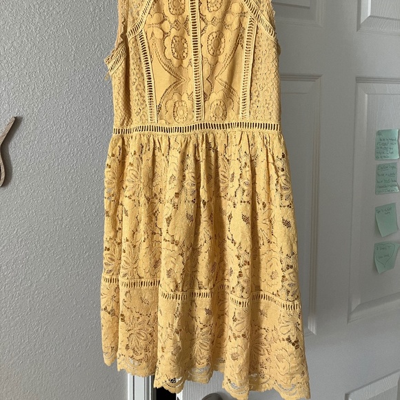 Xhilaration Yellow Medium Dress - Picture 2 of 2
